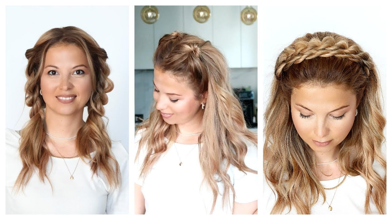 💦🔥 Easy DIY Summer Hairstyles 💦🔥 for short to medium hair by Another Braid GREAT CREATIVITY