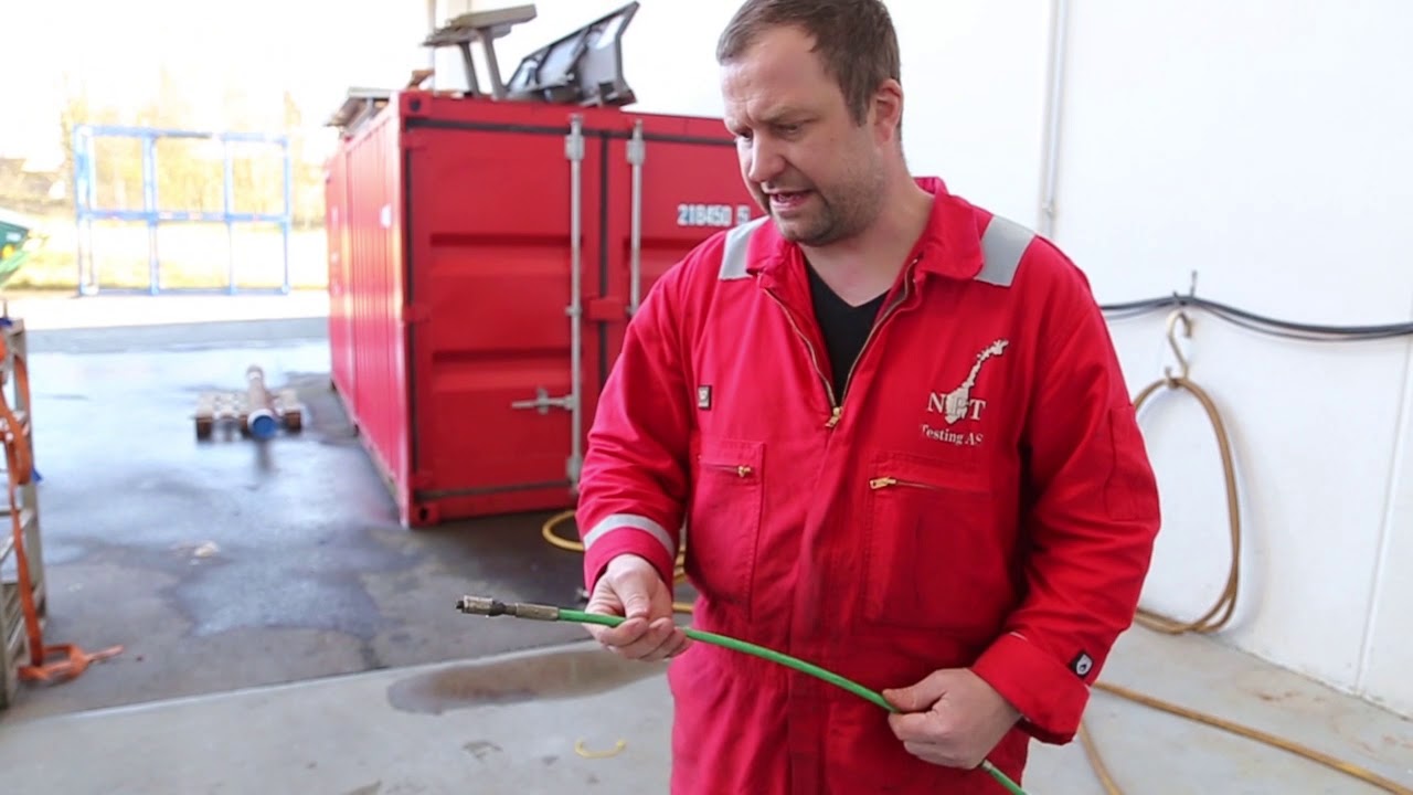 Rørspyling - sikkerhet, pipe cleaning - safety hack