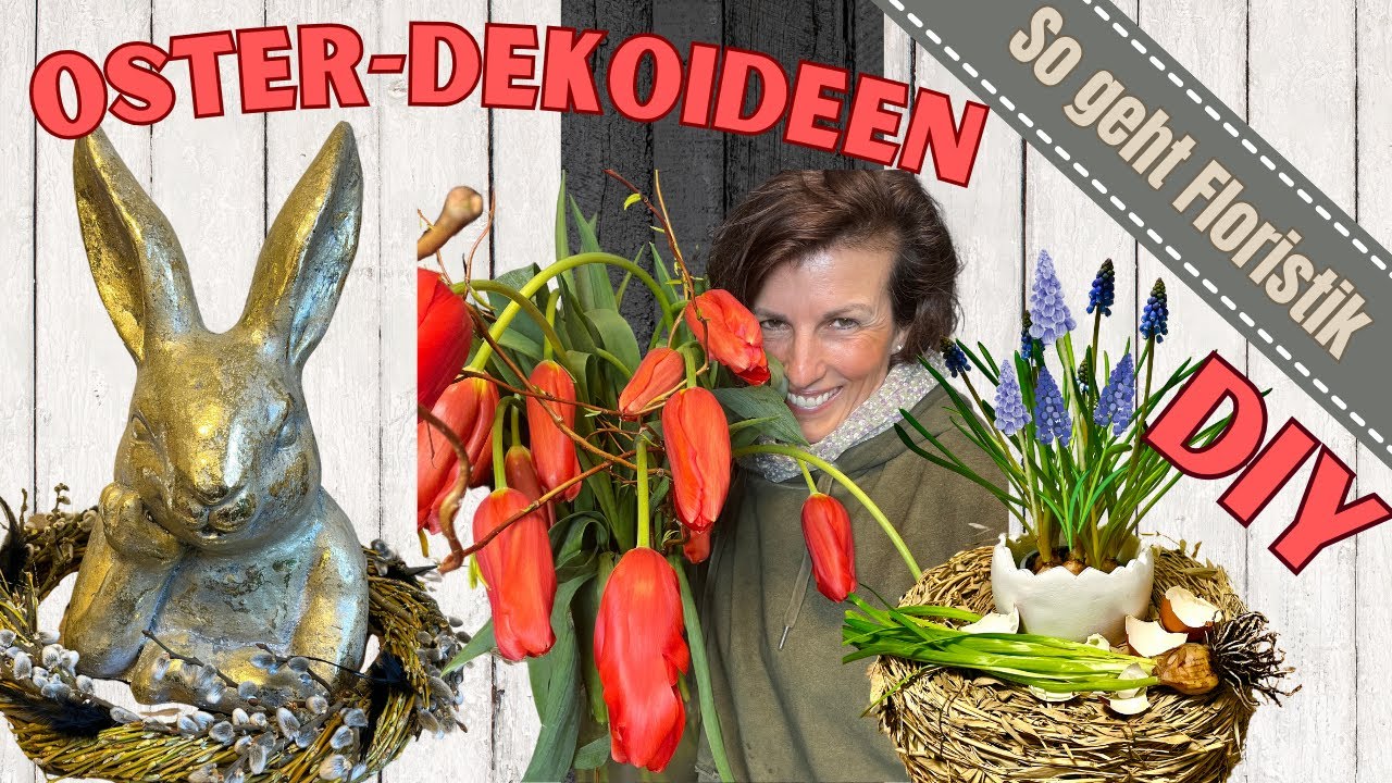 Margit's schönste Oster-Dekoideen: wiederverwendbar & viel Natur & Ideen zum selber machen DIY-Ideen
