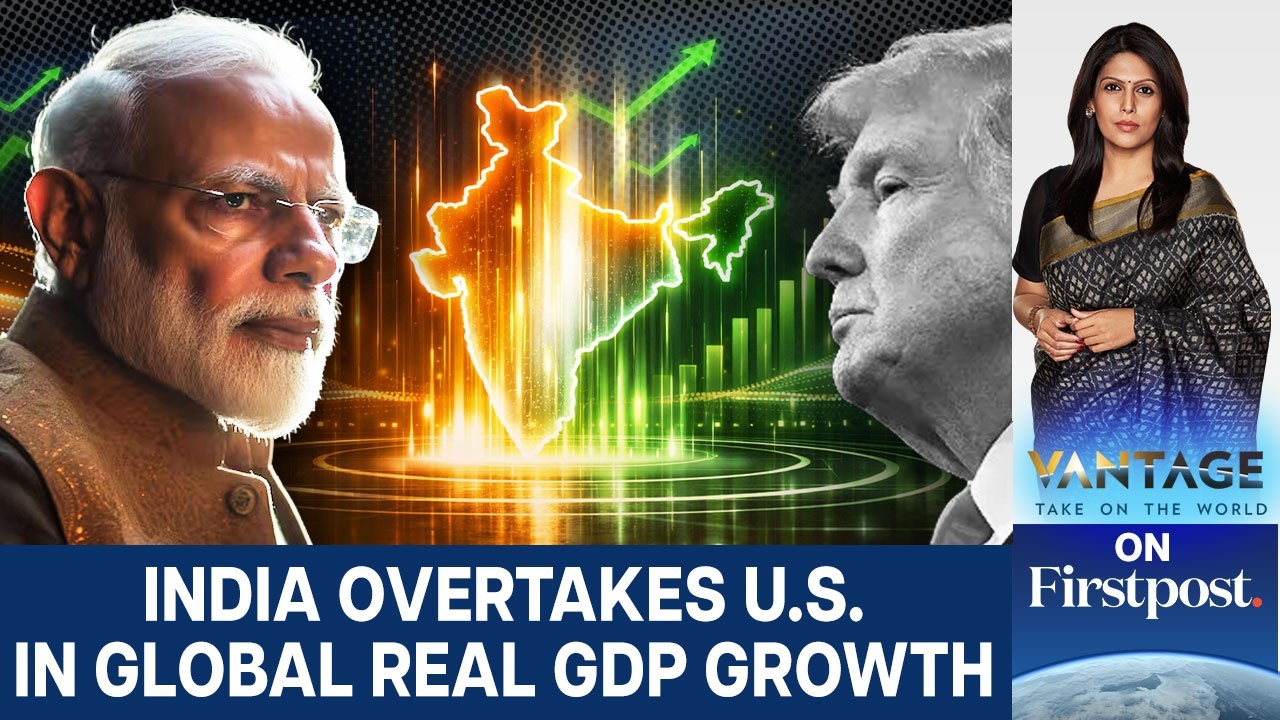 India Overtakes the US in Global Growth Share in 2026, IMF Data Shows | Vantage with Palki Sharma