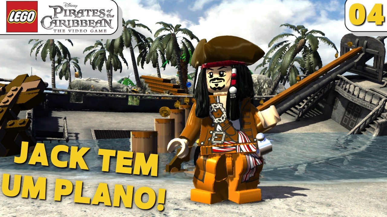 LEGO PIRATAS DO CARIBE EM 2026! | O RETORNO DE JACK! | PT-BR | 04