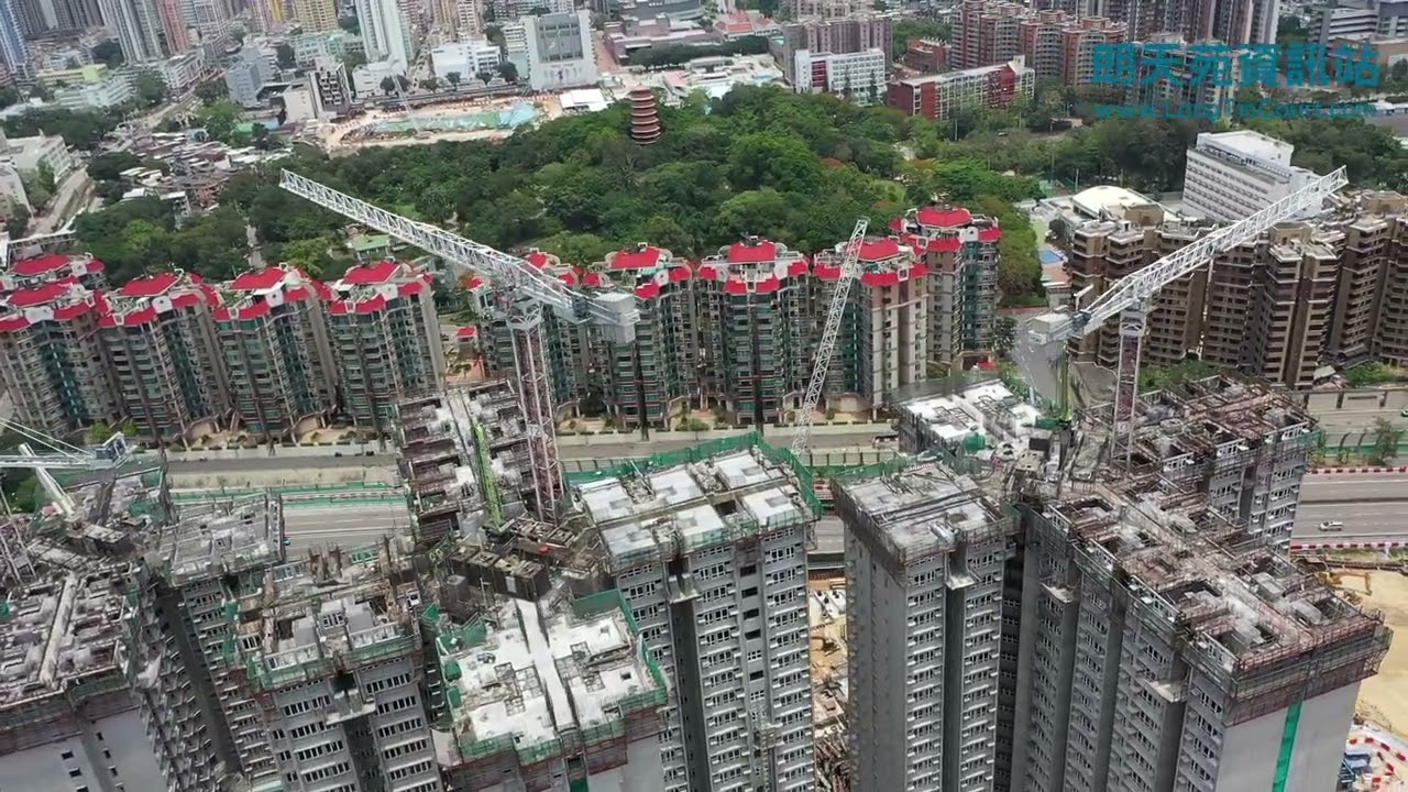 居屋2023丨朗天苑丨最新航拍丨2024年5月12日 最新工程進度丨360度睇景 丨全方位航拍實景