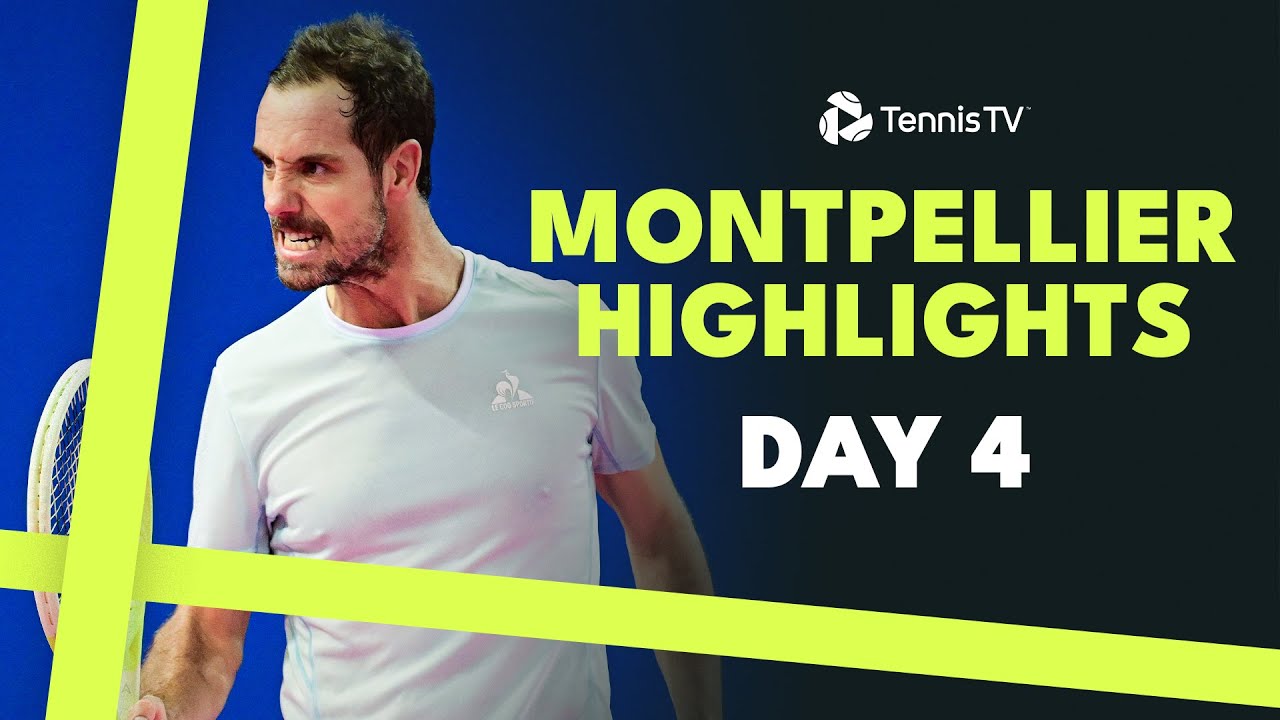 Griekspoor vs Gasquet; Basilashvili Takes On Rinderknech & More | Montpellier 2025 Day 4 Highlights