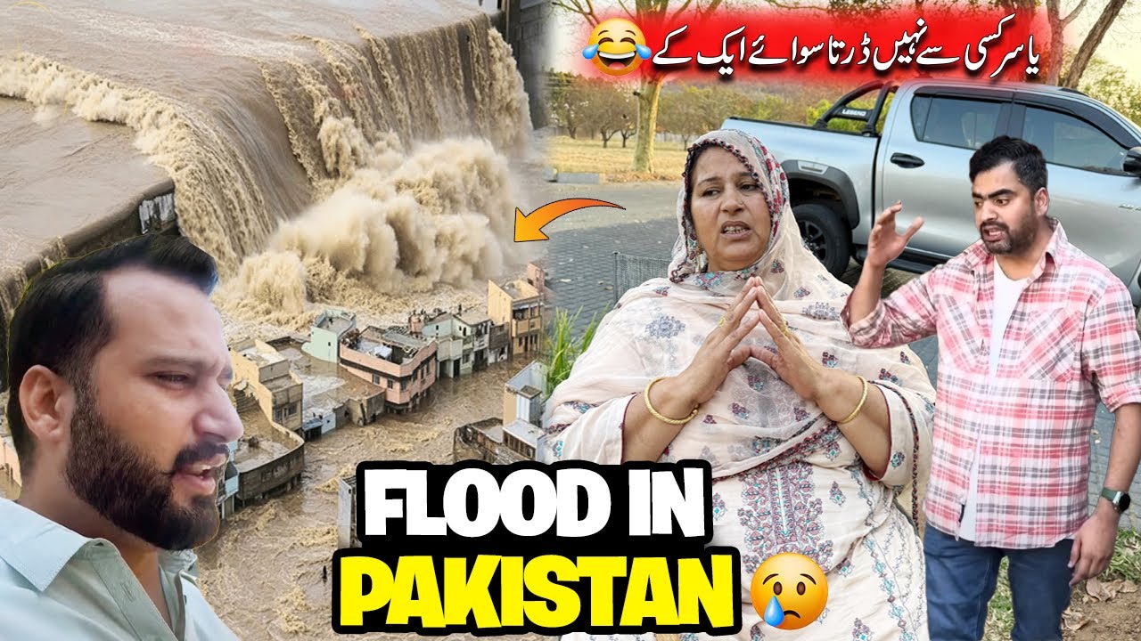 Flood in pakistan 😢