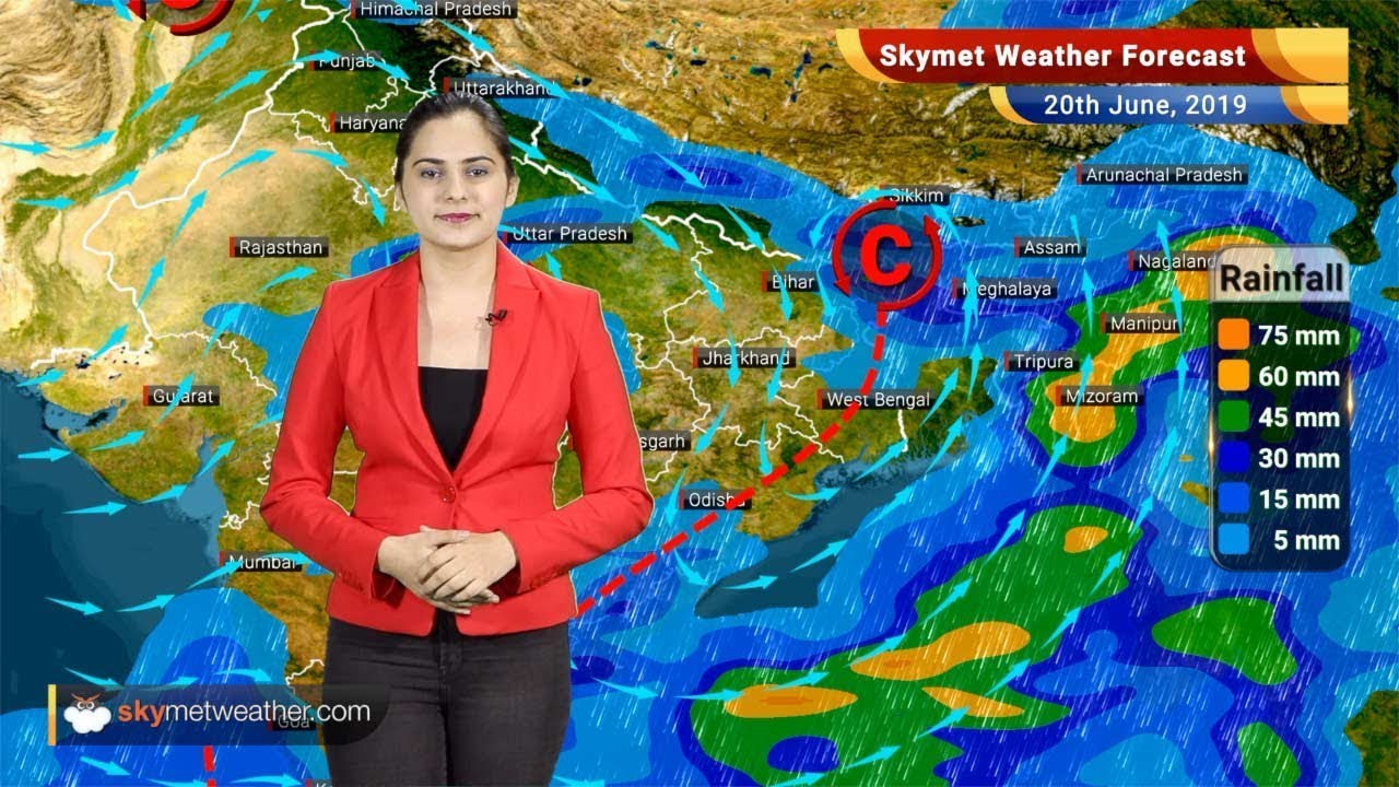 Weather Forecast June 20: Heavy rain in parts of West Bengal, Odisha, Chhattisgarh, AP, Kerala