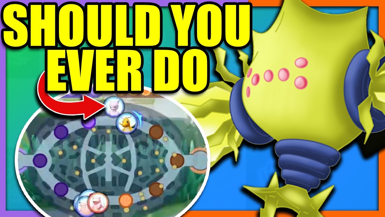 REGIELEKI can be the CORRECT PLAY in scenarios like this | Pokemon Unite