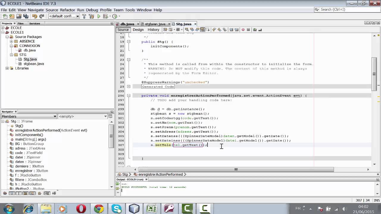 Application java programmation oriente objet-Methode Ajouter 2-Etape8