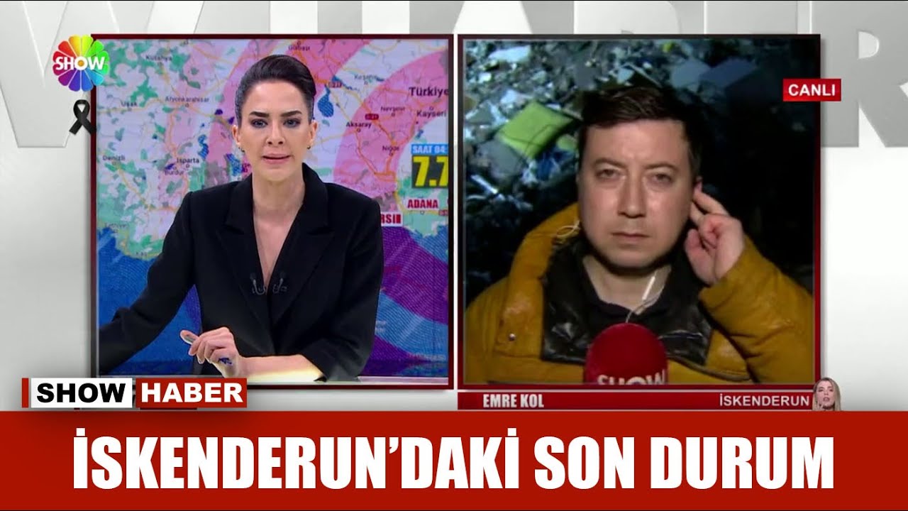 Show Haber Ekibi İskenderun'da