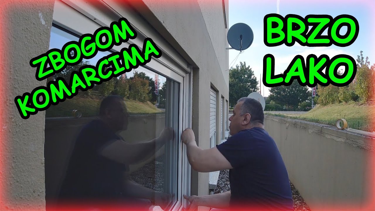 Postavljamo mrezicu za komarce i ostale insekte