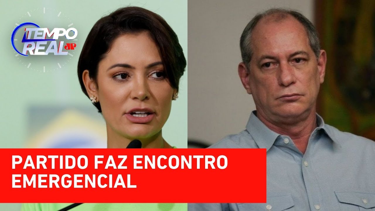 Michelle Bolsonaro critica aproximação do PL com Ciro Gomes e sigla convoca reunião | TEMPO REAL