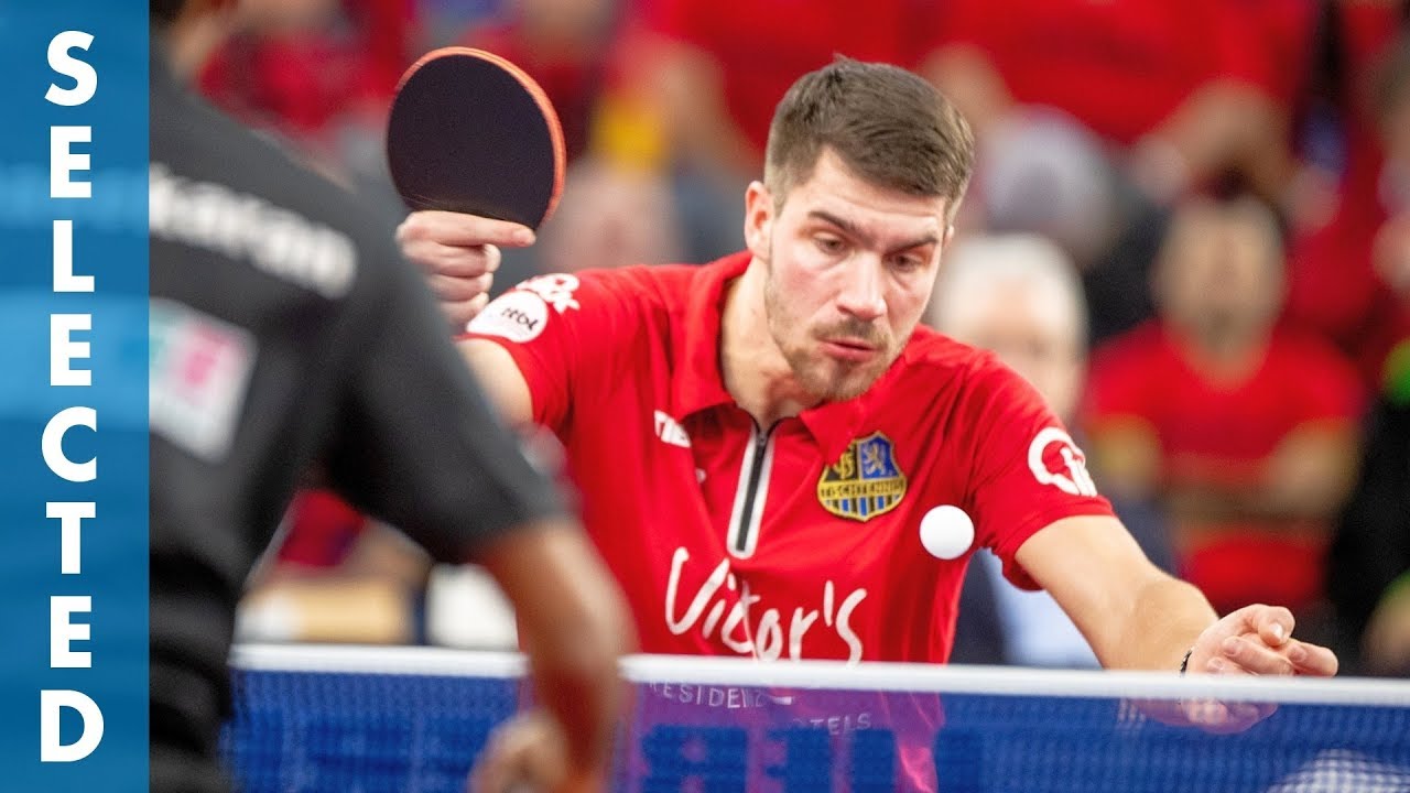 Hugo Calderano vs Patrick Franziska (TTBL Selected)