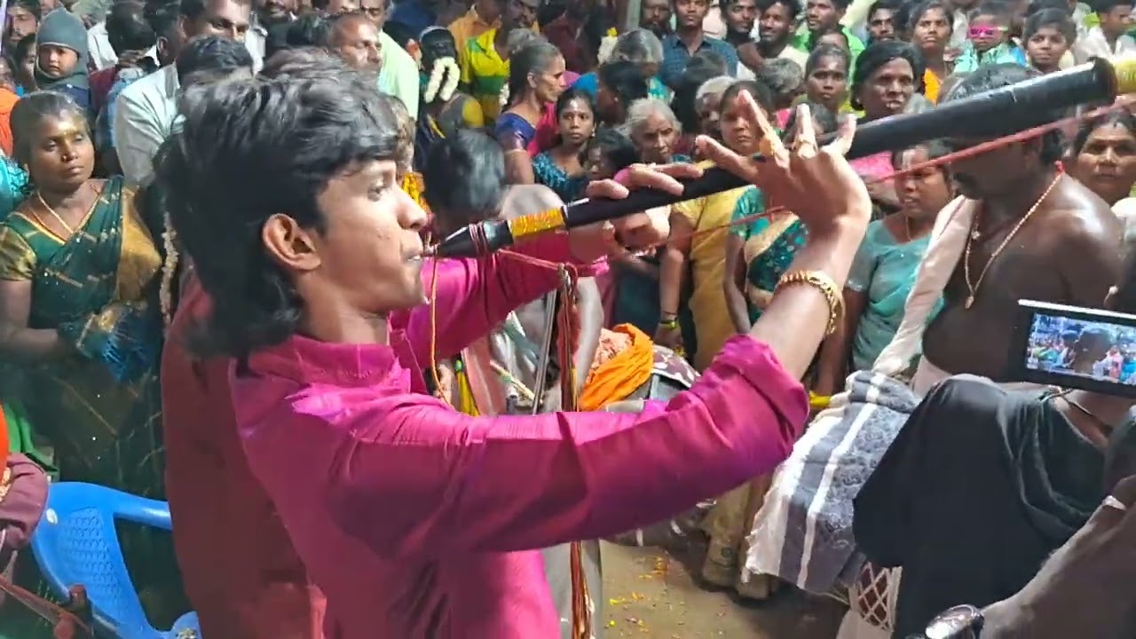 மேகம் திரை கொண்ட சாஸ்தா திருக்கோயில் சாமி ஆட்டம், நையாண்டி மேளம், சத்யா வில்லுப்பாட்டு செம தூள்