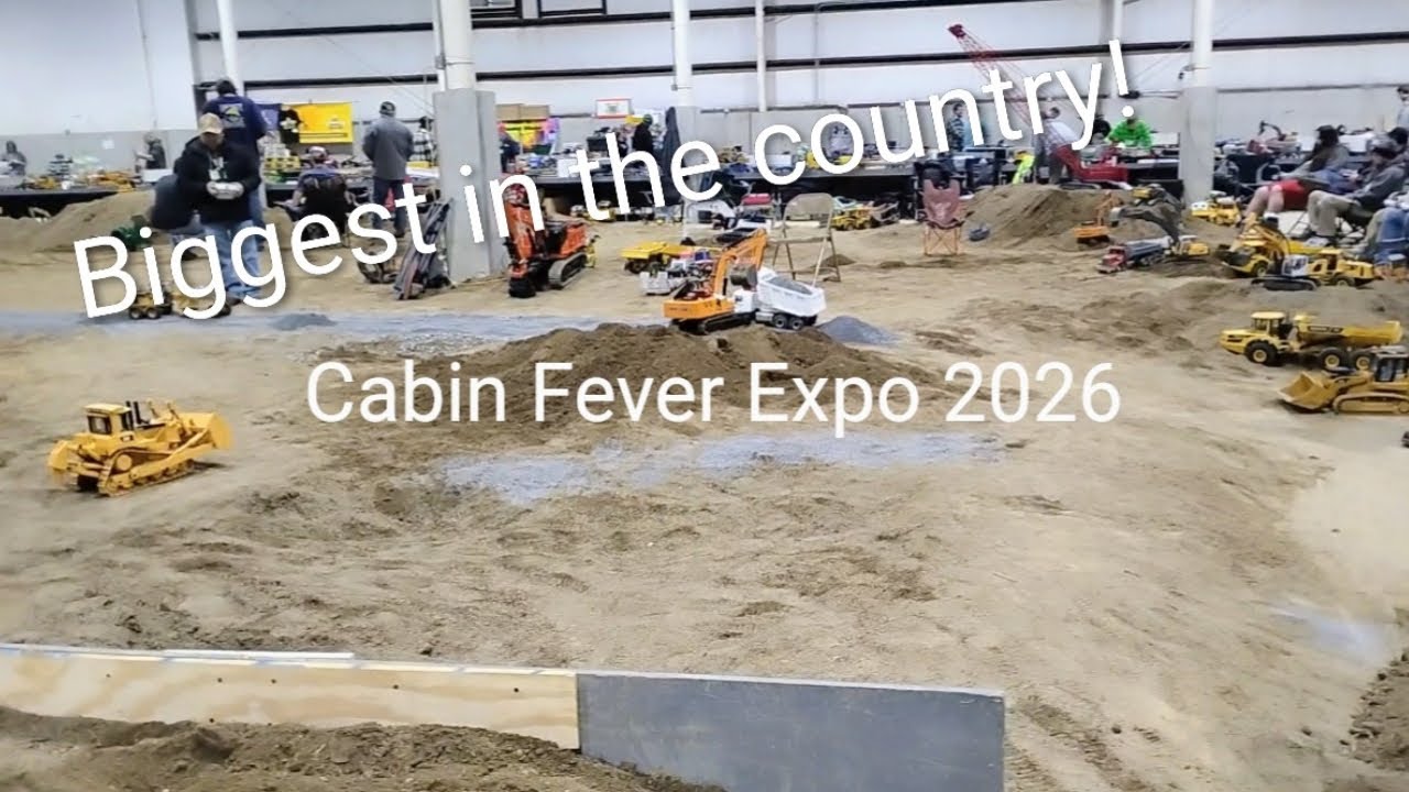 Cabin Fever Expo 2026-rc construction-rc semis-model steam engines-model trains- model boats & more