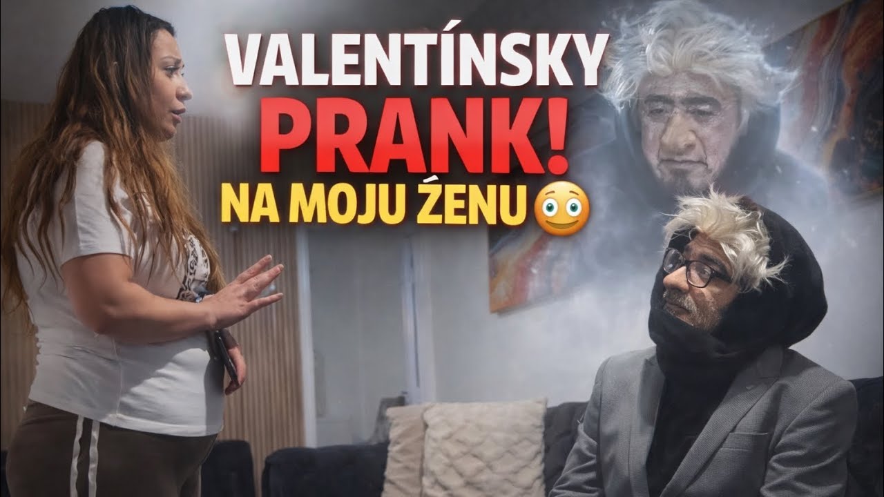 STARÝ MUŽ na Valentína Valentínsky prank 🌹