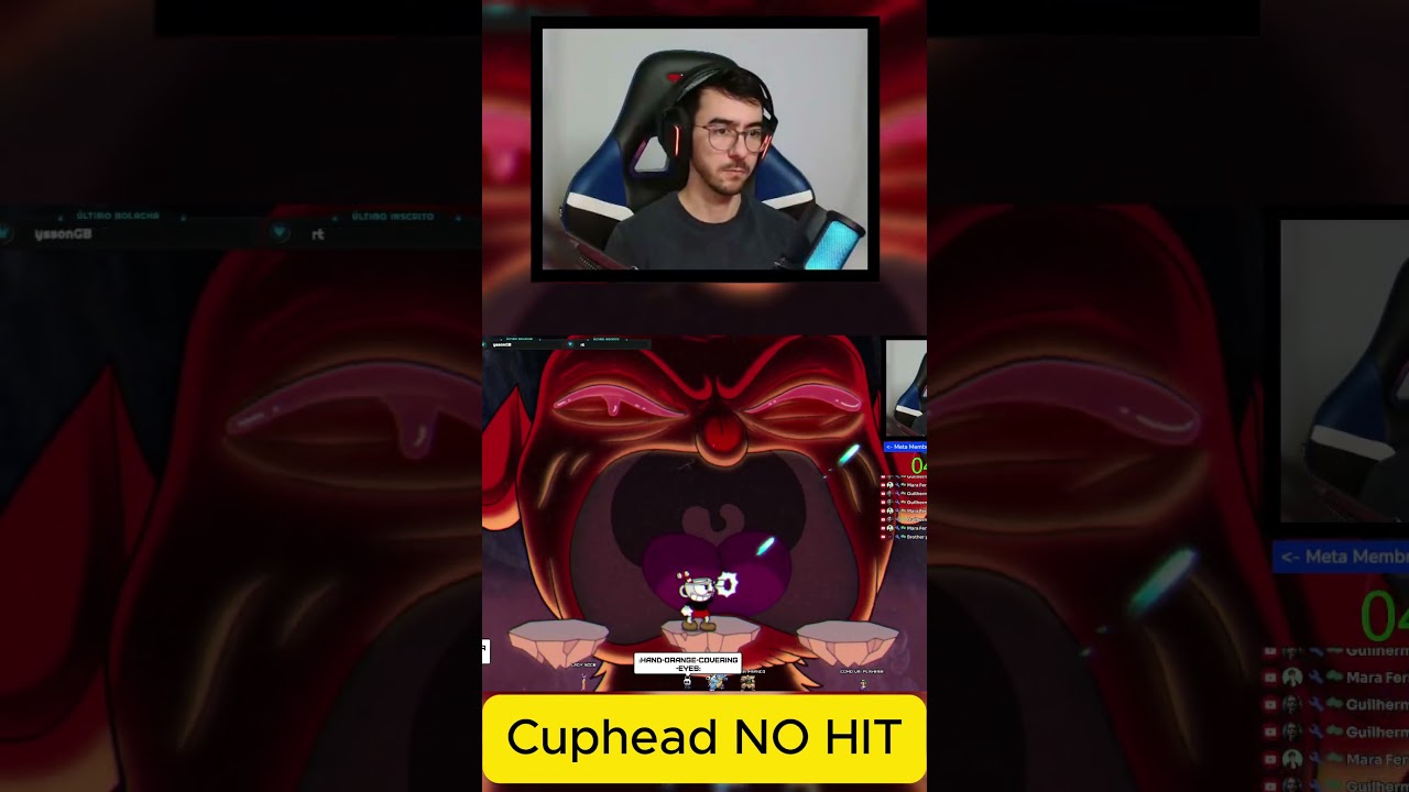 Zerei Cuphead SEM TOMAR DANO! e só com o tiro AZUL 