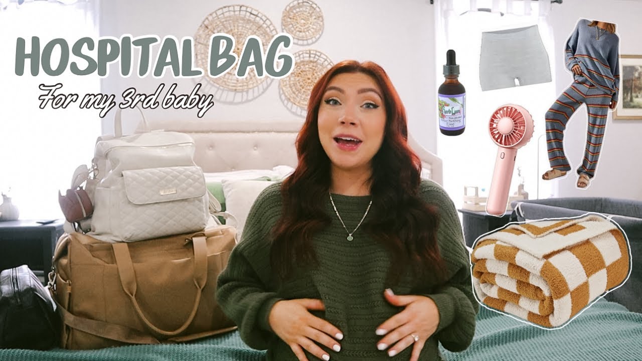 What's In My Hospital Bag For Labor, Delivery & baby | Minimalistic And Essential Items