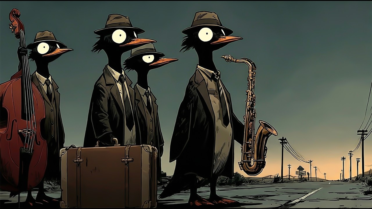 Jazz for Focus & Deep Work – Penguins Play Toward Daybreak