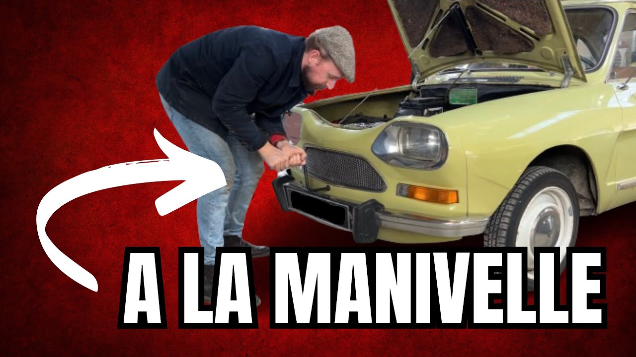 JE REDÉMARRE MON AMI8 À LA MANIVELLE ! (non)