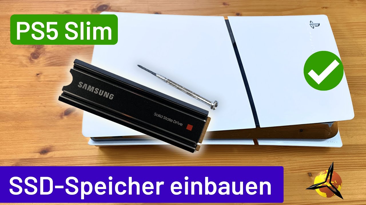 PS5 Slim SSD-Speicher erweitern / einbauen – Schritt-für-Schritt-Anleitung