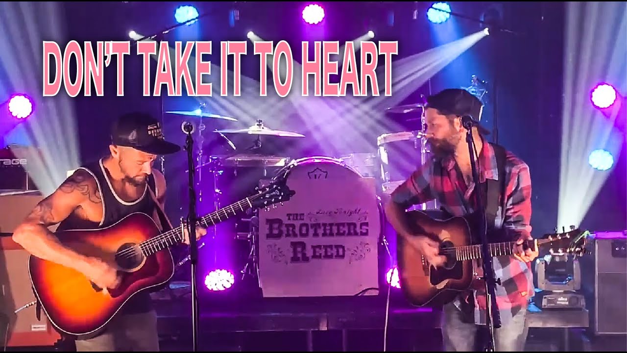 Don't Take it to Heart - The Brothers Reed- Live at DB Studios, Nashville, TN