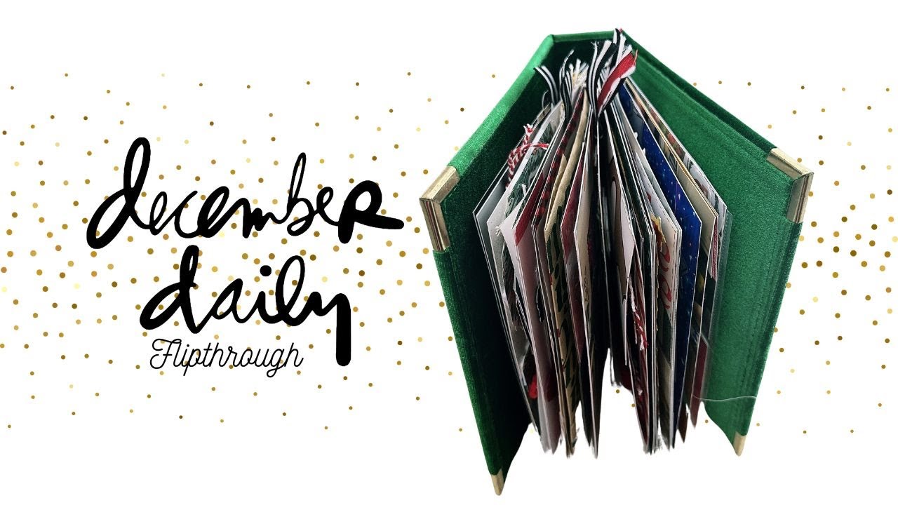 DECEMBER DAILY 2023 CHATTY FLIPTHROUGH!!! - Ali Edwards - Traci Reed - Colorcast Designs