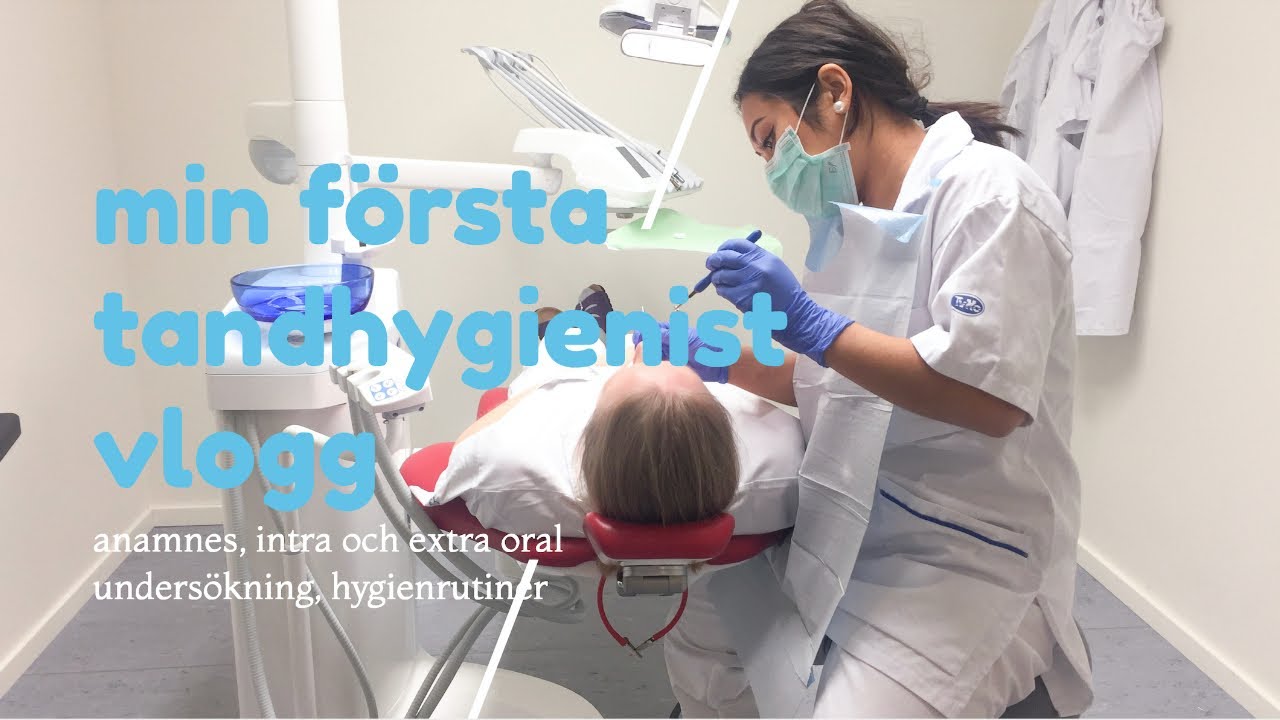 MIN FÖRSTA TANDHYGIENIST VLOGG! // EP.1