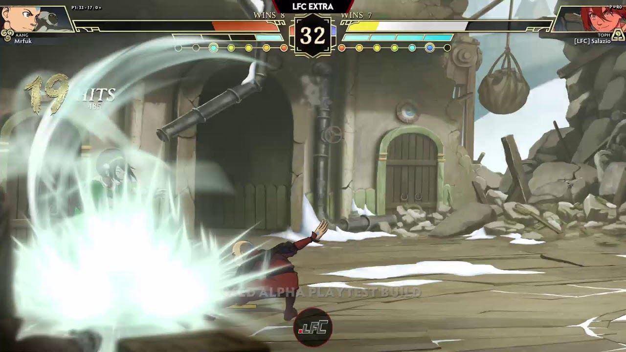 LFC Extra: Avatar Legends The Fighting Game - Probando a Toph/Partidas online
