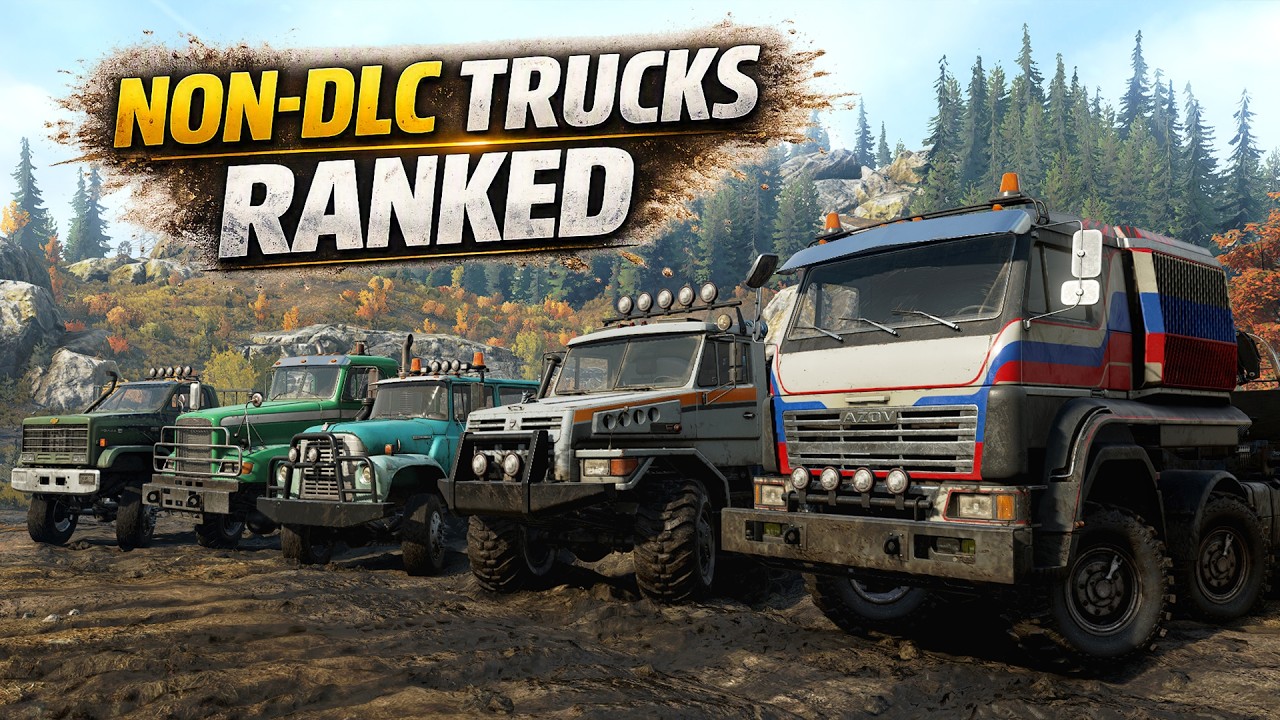 Ranking All Base Game Trucks From Worst To Best | SnowRunner