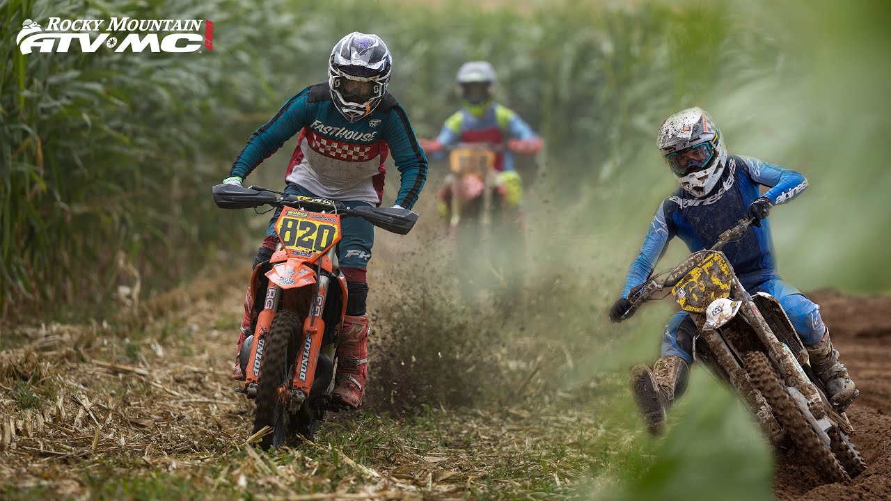 WORCS MC AMATEUR RACING IN CORN MAZE CACHE VALLEY MX