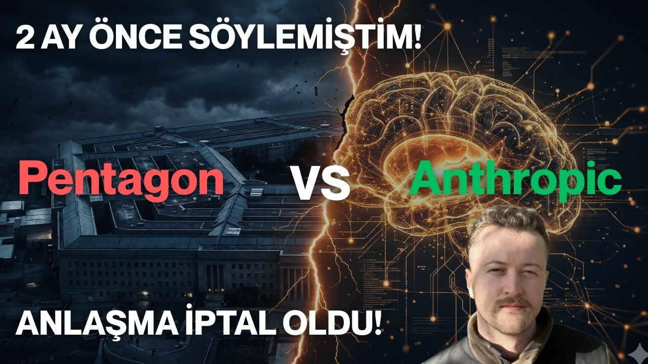 2 Ay Önce Kurgu Demiştim — Şimdi Gerçek Oldu: Anthropic vs Pentagon