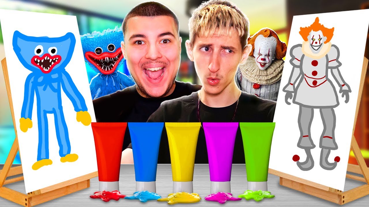 LA MEILLEURE PEINTURE DEVIENT RÉELLE DANS LA VRAIE VIE ! Poppy Playtime , Ça le Clown Horreur !