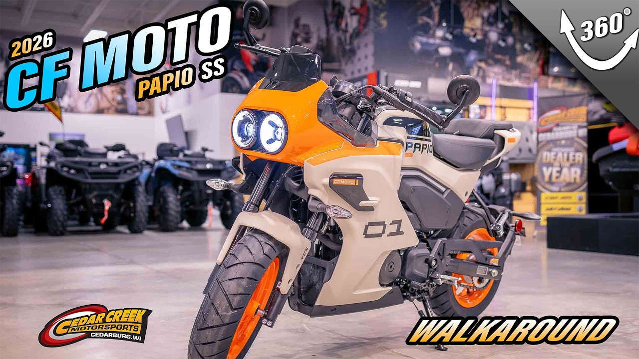 Walkaround | 2026 CFMOTO Papio SS