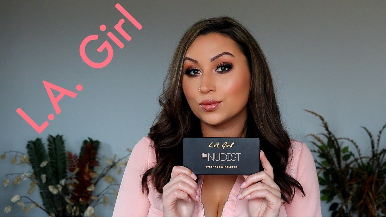 LA Girl the nudist eyeshadow palette