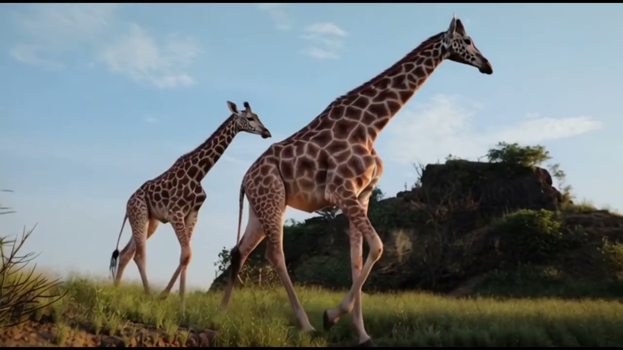 The zebra with all animals see moutain with sun enjoy beautiful scene