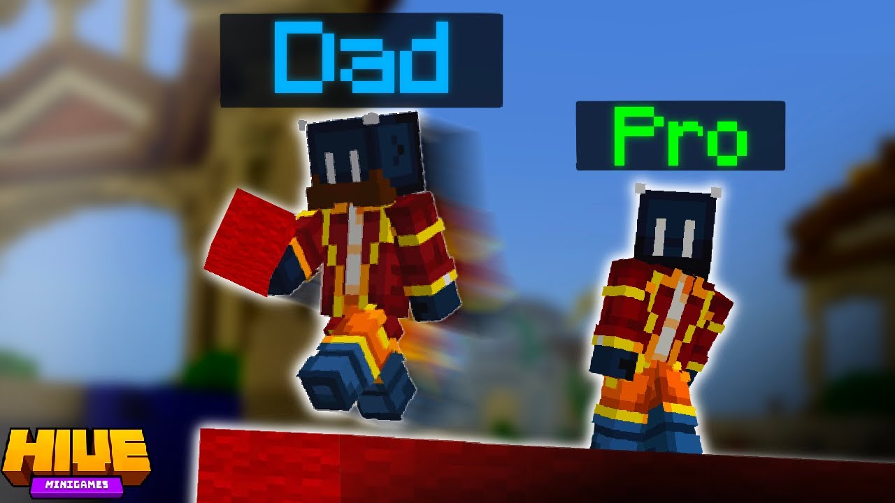 Teaching My Dad How to play Hive Bedwars