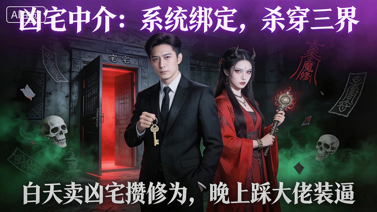 我綁定了兇宅販賣系統，開局撿到絕色女魔修，為救她我被迫接我被迫接下天價任務：蕩平魔教！從此我白天賣兇宅攢修為，晚上踩大佬裝逼，一路殺穿三界！ #神功小子#爽劇#覺醒#逆襲#反殺#武俠#戰鬥 #功夫
