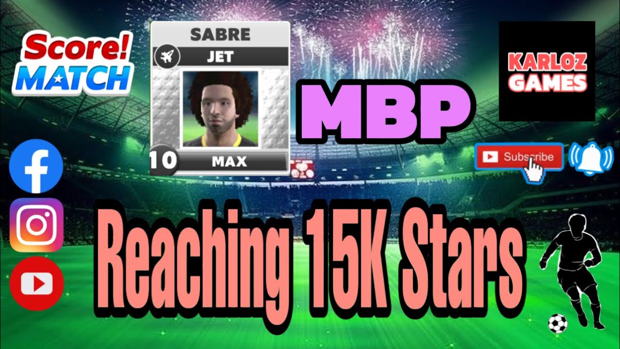 ⭐️Reaching 15K Stars⭐️ in Score! Match ⚽️🧤🥅
