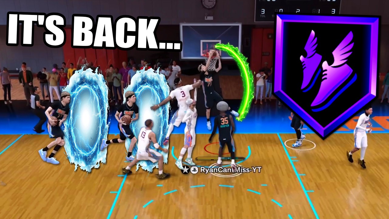 Я воссоздал самый сломанный значок в истории NBA2K.