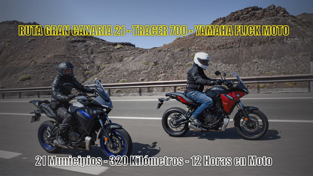 Desafío Ruta GC21 con las Tracer 700 de Yamaha Flick Moto 3
