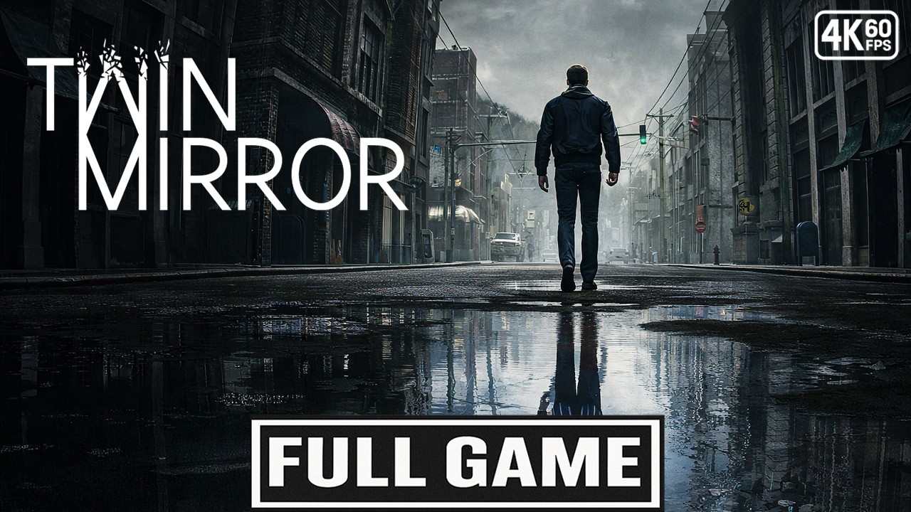 TWIN MIRROR Gameplay Walkthrough FULL GAME [4K 60FPS] - No Commentary