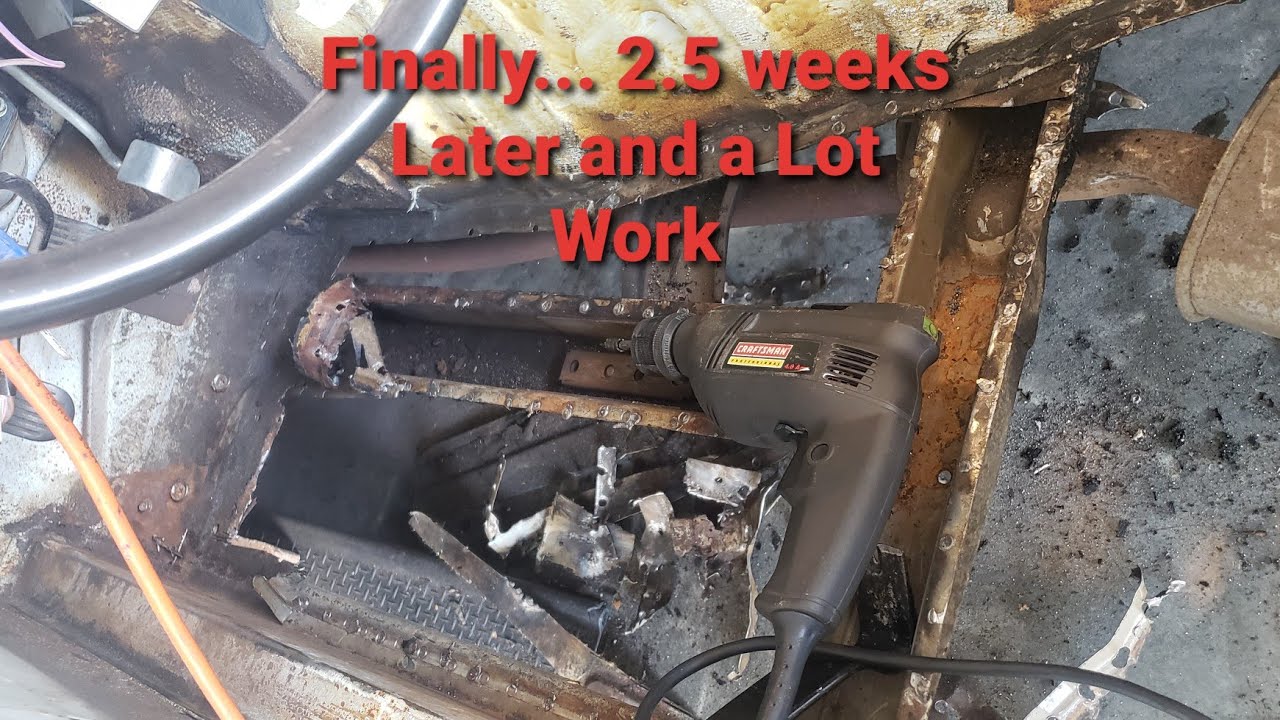How to Remove Floorpans in MGB MGA MG Midget , How to Replace Floorpans