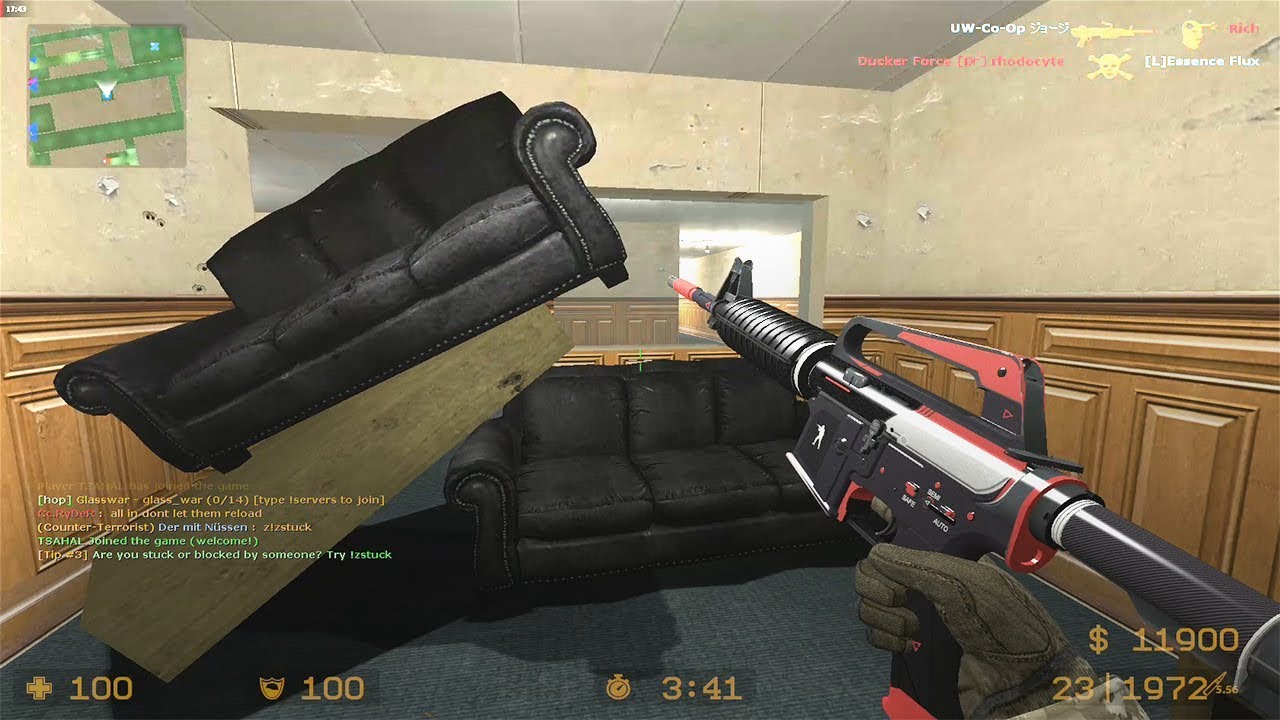 CSS · Zombie Survival/Hunting Mod : zm_officerush_b8 ·ElitE HunterZ