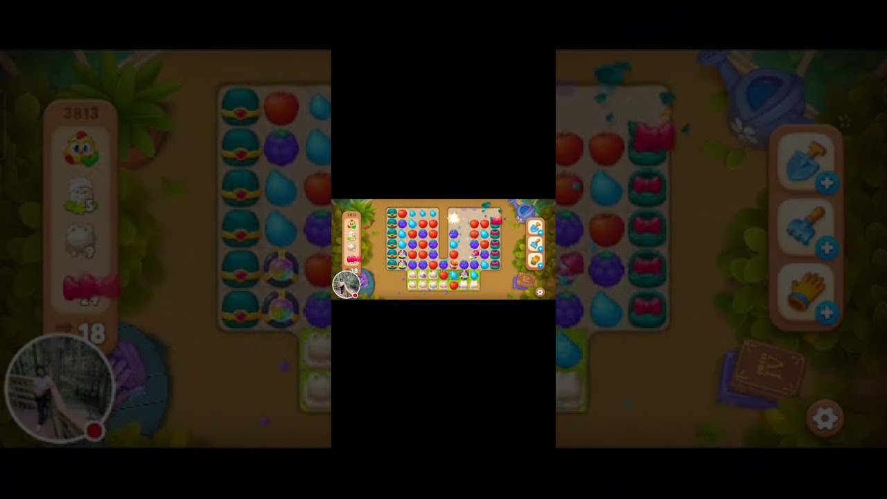 Garden Scapes Level Completed /421st Mobile Game Live Streaming ASMR