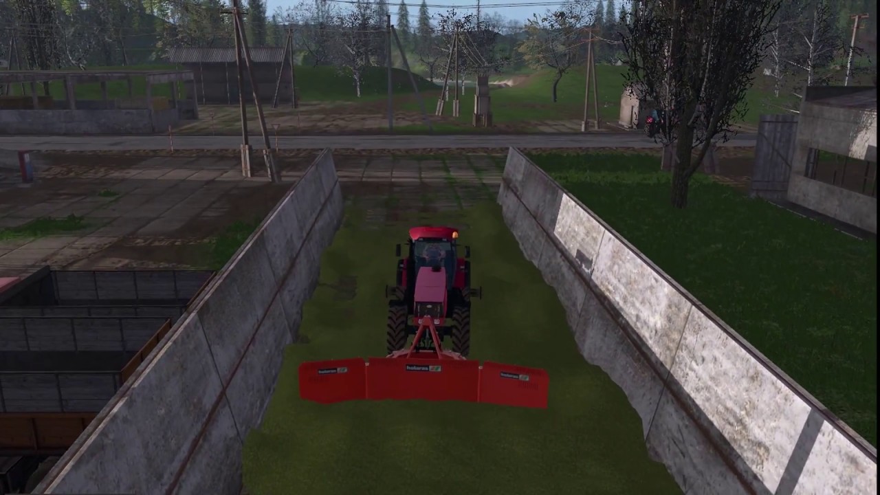 (farming simulator 17) заготовки силоса на зиму