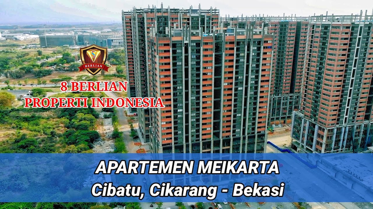 Dijual dan Disewakan APARTEMEN MEIKARTA view Danau CENTRAL PARK dengan Full Fasiltas Umum