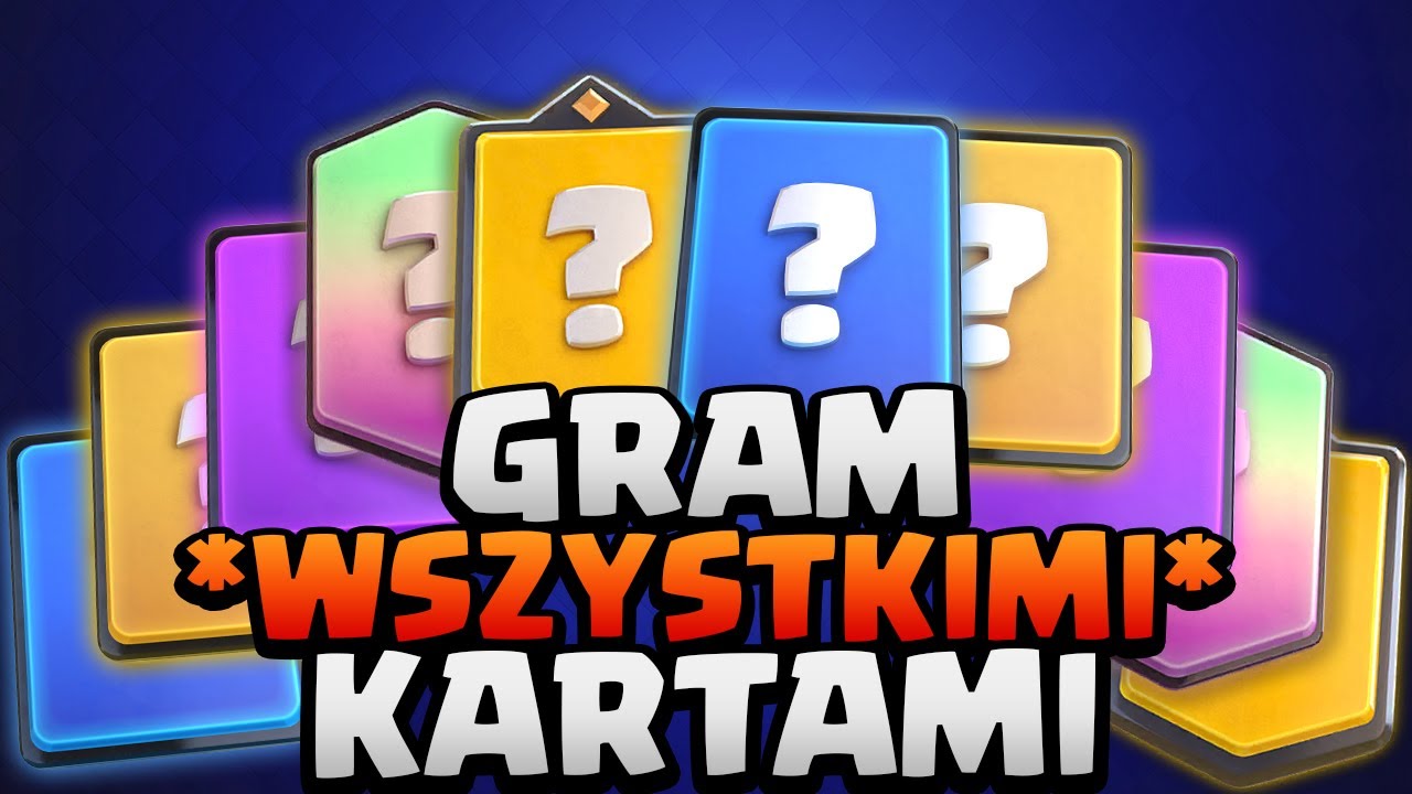 Clash Royale, ale NIE MOGĘ Powtórzyć ŻADNEJ Karty