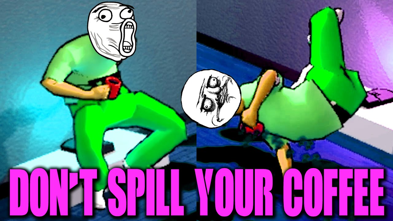 Don't Spill Your Coffee《不要洒你的咖啡》- 咖啡就是要這樣喝嘛！