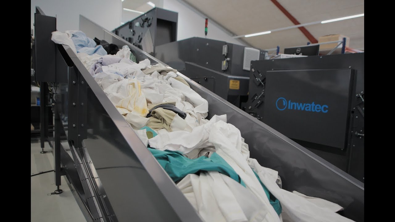 Soiled Side Sorting of the Future: Robot, RFID, X-ray, Automatic Sorting
