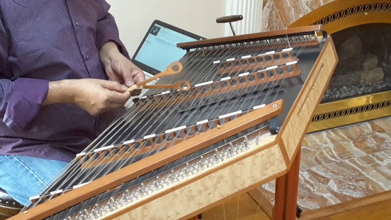 Aa neele gagan tale pyar hum kare on Hammered Dulcimer From Badshah