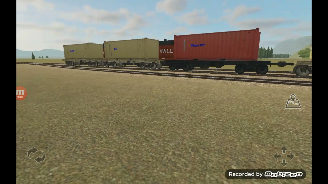 Train and rail yard simulator Retro 3/4 - Greenfield - Bluecliff.